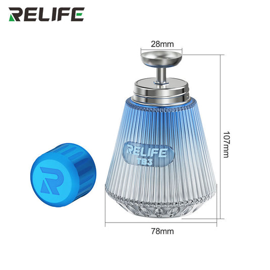 [TB3] Relife 150mL Weighted Anti-Tip Base & Copper Pump Core & Triple Leak-Proof Design Solvent Bottle