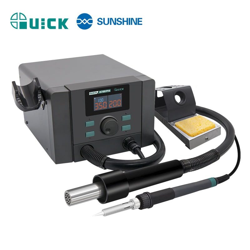 Load image into Gallery viewer, [QUICK 8686 Pro] QUICK Two-in-One Repair System hot air rework Heat Gun and soldering functions in one intelligent station
