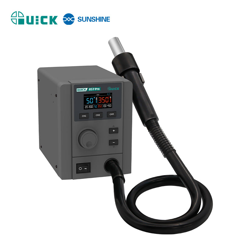 Load image into Gallery viewer, [QUICK 857 Pro] QICK Digital Display Hot Air Rework Station Heat Gun - Continue the Legacy of Precision Craftsmanship
