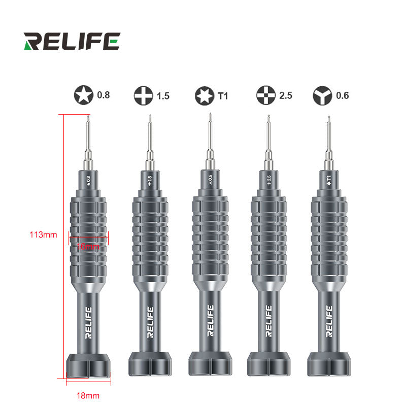 Load image into Gallery viewer, [RL-730A] RELIFE Steel Cannon King – Classic Series Screwdriver Set - Polar Tech Australia
