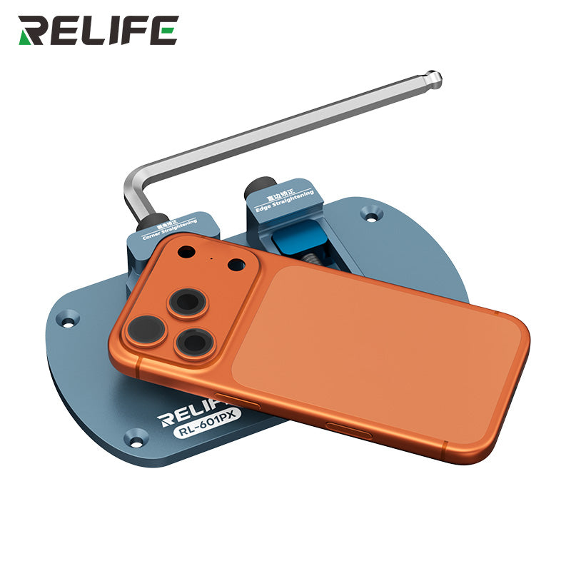 Load image into Gallery viewer, [RL-601PX] Dual-Station Frame Corrector Support for iPhone Flat Edges &amp; Rounded Corners
