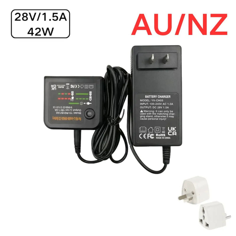 Load image into Gallery viewer, Replacement Charger For Aeg 28V 1.5A Electrical Tool Li-ion Battery - Polar Tech Australia
