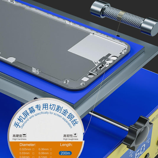 [0.08mm] 100 Meter Screen Separation Special Cutting Diamond Wire