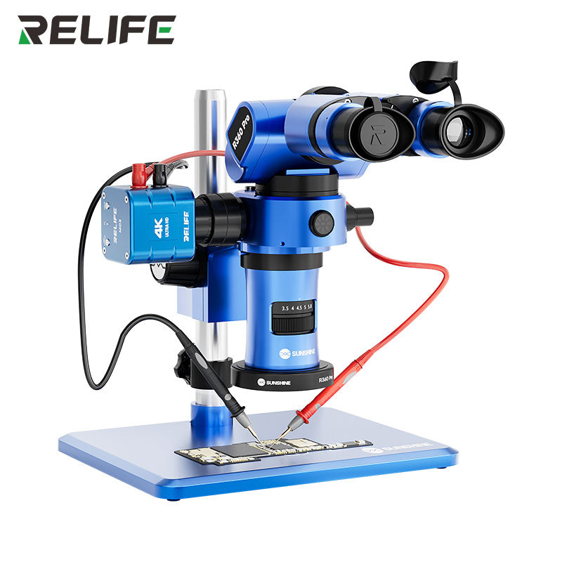 Cargue la imagen en el visor de la galería, [MC2] RELIFE Multi-Function 4K Digital Microscope Camera with Built-In Multimeter
