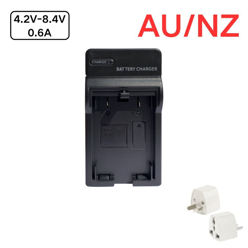 Cargue la imagen en el visor de la galería, [4.2V-8.4V/0.6A] Canon IXY IXUS320 / 330 / 400 / 700 / 750 / 600 IXY - Camera Charger Power Supply Adapter - Polar Tech Australia
