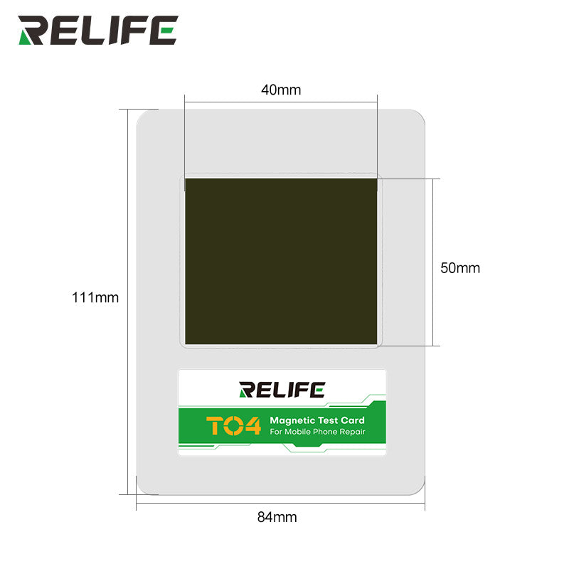 Cargue la imagen en el visor de la galería, [TO4] RELIFE Magnetic Test Card

