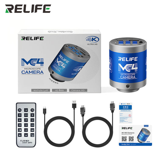 [MC4] Relife 8-Megapixel Dual-Interface Output 4K Ultra HD Camera Compatible with Various Microscopes