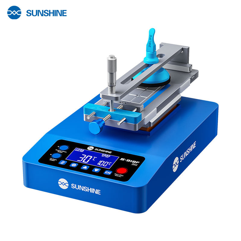 Cargue la imagen en el visor de la galería, [S-918F Pro] SUNSHINE 9-inch Strong Silent Noise-Reducing Electronic Brake LCD Screen Heating Separator

