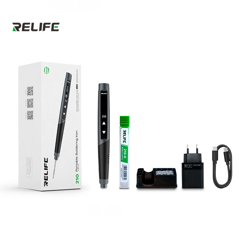 Load image into Gallery viewer, RELIFE 210 Portable Intelligent Soldering Iron - Polar Tech Australia
