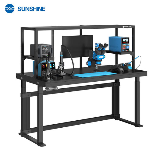 [M1 Pro] Sunshine Intelligent 72cm to 117cm Height-Adjustable Repair Table for Expanded Work Area