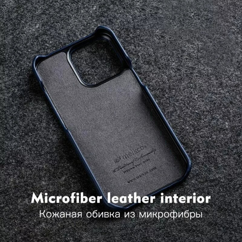 Load image into Gallery viewer, [Magsafe Compatible] Apple iPhone 16/Plus/Pro/Max - Melkco Business Drop Proof Cowhide + PC Genuine Leather Series Case - Polar Tech Australia
