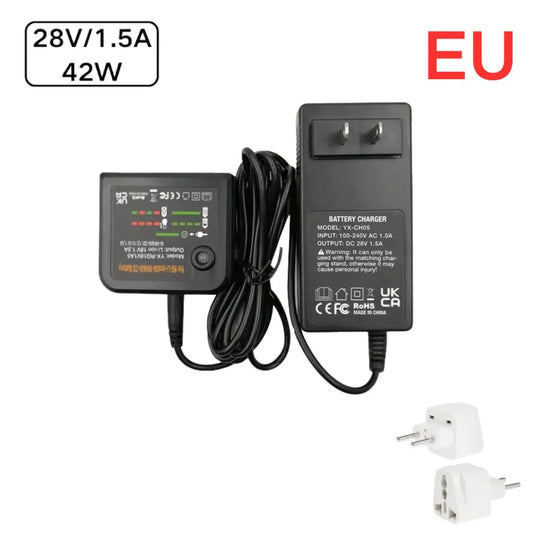 Replacement Charger For Aeg 28V 1.5A Electrical Tool Li-ion Battery - Polar Tech Australia