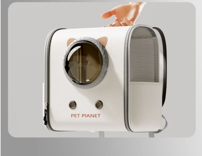 Load image into Gallery viewer, [Up to 10KG] Portable Lightweight Breathable Mesh Transparent Window Pet Cat Dog Carrying Bag
