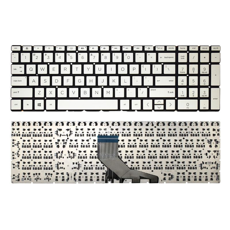 Load image into Gallery viewer, HP 15-DR 15-DK TPN-W142 TPN-Q229 TPN-C134 TPN-Q210 17-BY 15S-DY 15S-DU 15S-GR Series - Laptop Keyboard With Back Light US Layout - Polar Tech Australia
