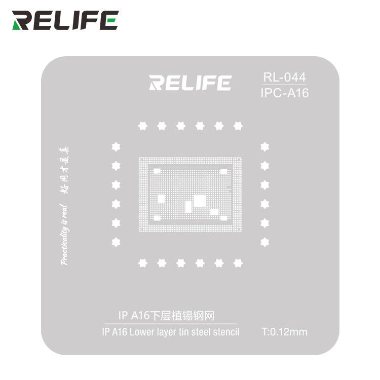 Cargue la imagen en el visor de la galería, [RL-601MA] Relife RL-601MA iPhone CPU Lower Layer Tin Planting Platform Set for iPhone 8 to 17Pro Max A11 to A19 Pro

