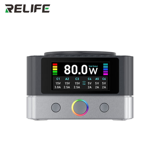 [RELIFE Q7]  6-Port Smart Charger - Polar Tech Australia