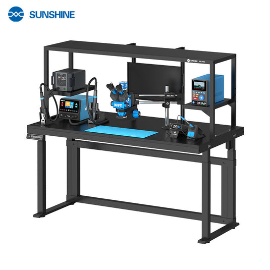 [M1 Pro] Sunshine Intelligent 72cm to 117cm Height-Adjustable Repair Table for Expanded Work Area