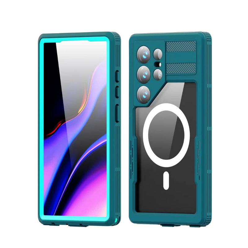 Load image into Gallery viewer, [Magsafe Compatible] [Mars Series] Samsung Galaxy S24 Ultra (SM-S928) - Shellbox Full Covered Waterproof Heavy Duty Tough Armor Case - Polar Tech Australia
