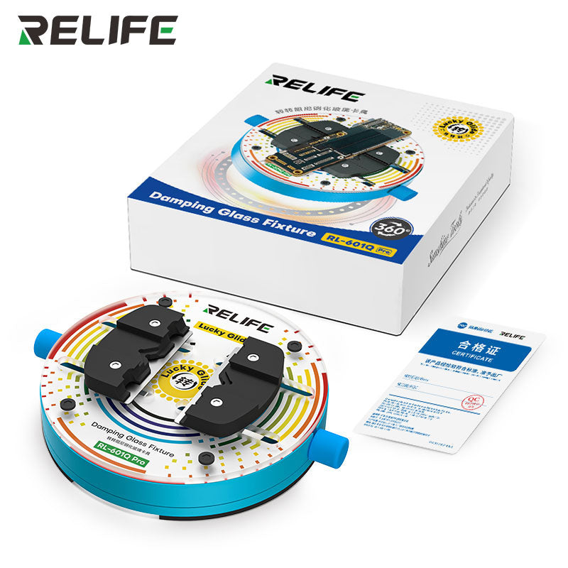 Load image into Gallery viewer, [RL-601Q Pro] RELIFE Rotating Damped Tempered Glass Fixture
