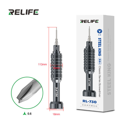 [RL-730] Relife RL-730 Steel Cannon King Classic Series Strong Magnetic S2 Bits Screwdriver
