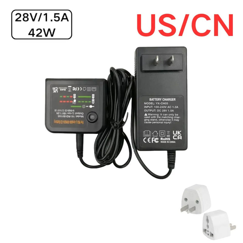 Load image into Gallery viewer, Replacement Charger For Aeg 28V 1.5A Electrical Tool Li-ion Battery - Polar Tech Australia
