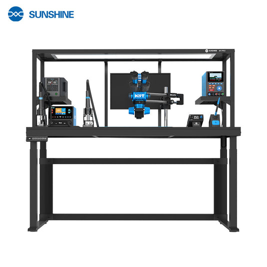 [M1 Pro] Sunshine Intelligent 72cm to 117cm Height-Adjustable Repair Table for Expanded Work Area