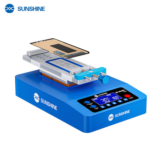 [S-918F Pro] SUNSHINE 9-inch Strong Silent Noise-Reducing Electronic Brake LCD Screen Heating Separator