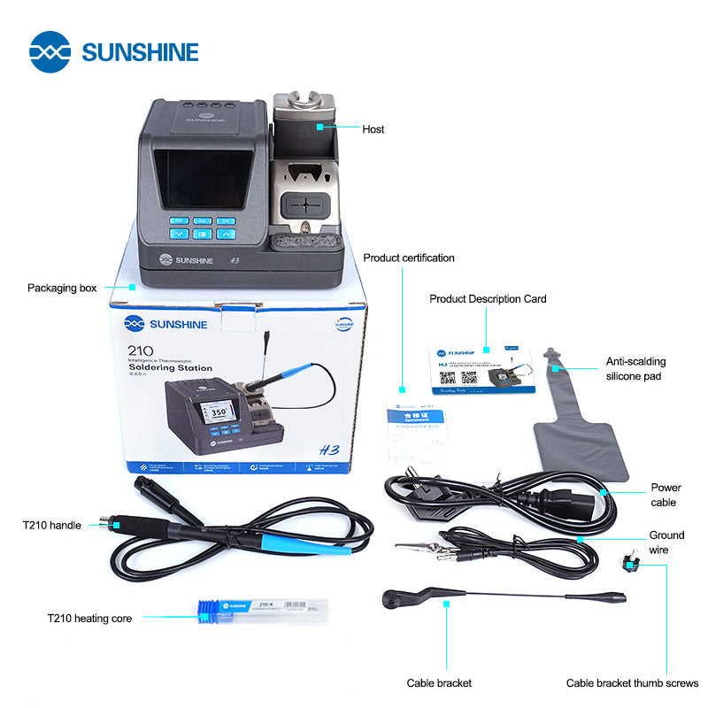 Load image into Gallery viewer, [H3-210] SUNSHINE H3 – 3-in-1 Smart Soldering Station (210 Series)
