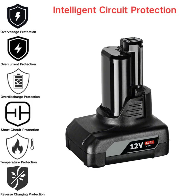 Load image into Gallery viewer, [BAT411] Bosch PS40-2 / PS10 / GDR 12V-Li (10.8V - 12V) - Replacement Electrical Tool Li-ion Battery - Polar Tech Australia

