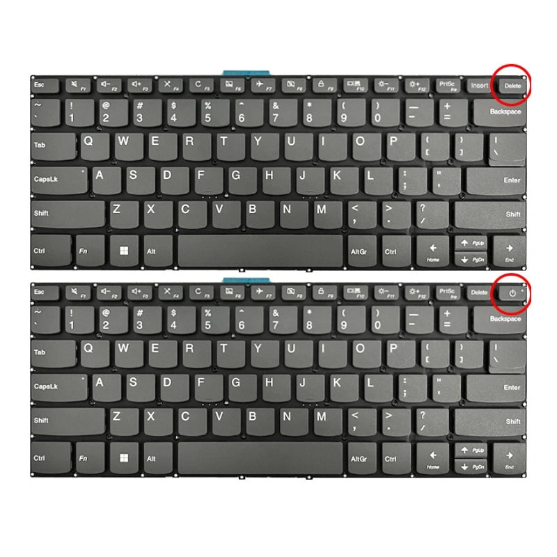Cargue la imagen en el visor de la galería, Lenovo IdeaPad S340-14 S340-14IML / S340-14IIL / S340-14IWL / S340-14API Series - Laptop Keyboard With Backlit US Layout
