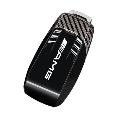 Mercedes Benz Carbon Fiber Metal Protective Car Key Fob Case Cover For Benz A, B, C, E, GLC, GLE