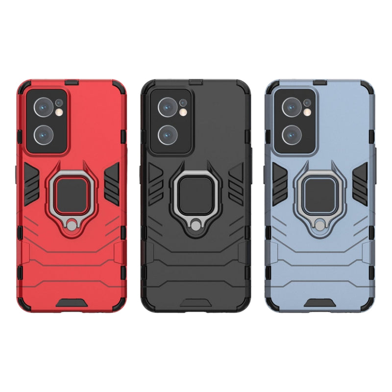 Chargez l&#39;image dans la visionneuse de la galerie, OnePlus Nord CE 2 5G - Heavy Duty Armor Case With Ring Holder Stand
