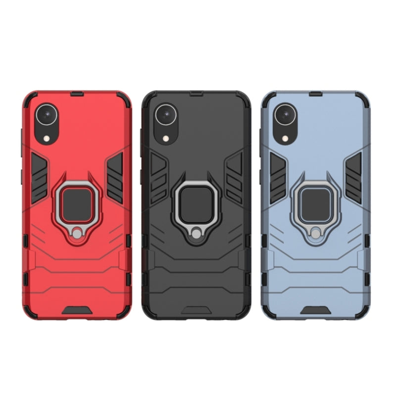 Chargez l&#39;image dans la visionneuse de la galerie, Samsung Galaxy A03 Core (SM-A032) - Heavy Duty Armor Case With Ring Holder Stand
