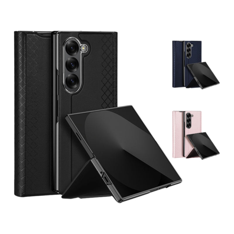 Cargue la imagen en el visor de la galería, Samsung Galaxy Z Fold7 5G - DUX DUCIS Bril Series PU + TPU Phone Case
