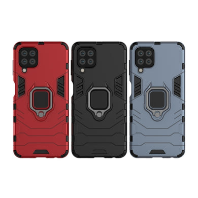 Samsung Galaxy A22 4G (SM-A225) - Heavy Duty Armor Case With Ring Holder Stand