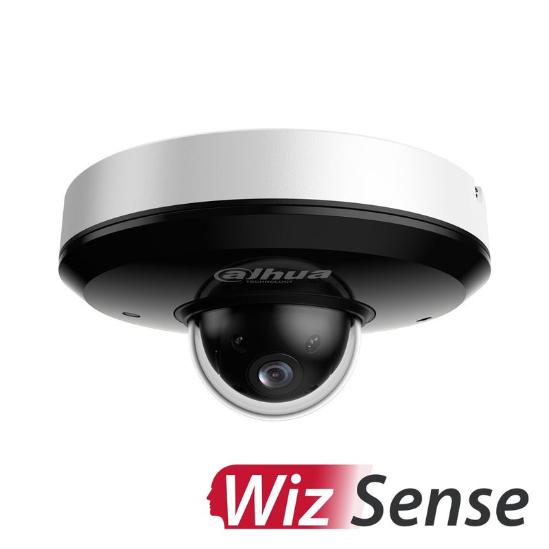 Chargez l&#39;image dans la visionneuse de la galerie, [DH-SD1A404DB-GNY] Dahua WizSense Series 4MP Mini Dome PTZ Network Camera with 4x Optical Zoom Starlight Technology IP66 and IK08
