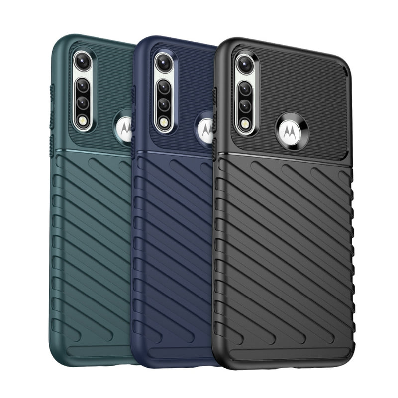 Load image into Gallery viewer, Motorola Moto G Pure (2021) - Thunder Series Twill Texture Thickened Anti-fall Protection TPU Case - Polar Tech Australia
