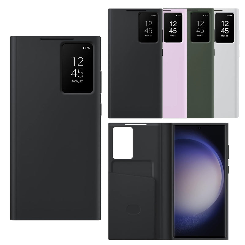 Cargue la imagen en el visor de la galería, Samsung Galaxy S23 / Plus / Ultra - Samsung Smart View Wallet Flip Case
