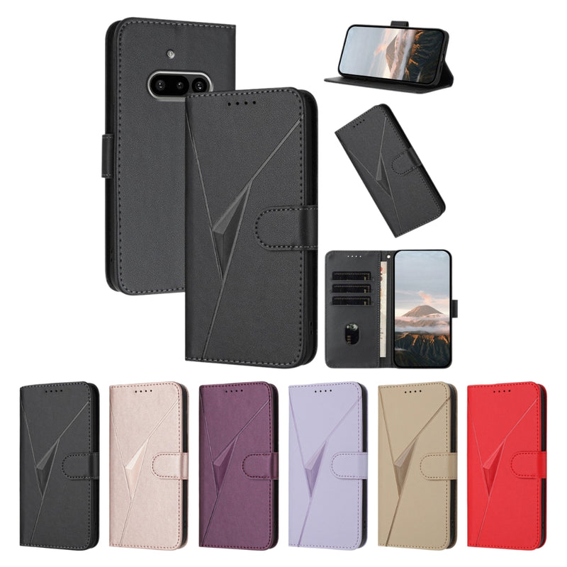Load image into Gallery viewer, Nothing Phone (3a) - PU Leather Magnetic Flip Wallet Phone Case
