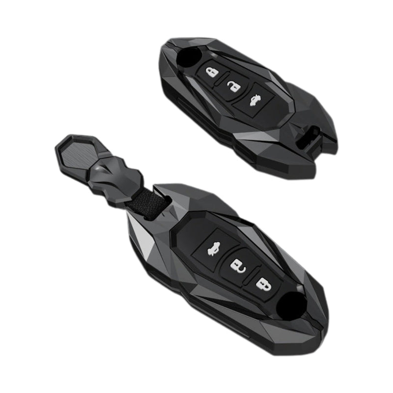 Chargez l&#39;image dans la visionneuse de la galerie, Mazda Zinc Alloy Car Key Fob Cover Case Remote For Mazda 2, 3, 5, 6, CX-3, CX-5, CX-7, CX-9
