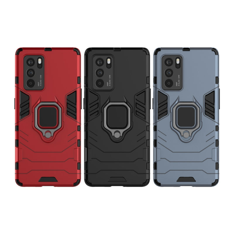 Load image into Gallery viewer, OPPO Reno6 Pro 5G (CPH2249) - Heavy Duty Armor Case With Ring Holder Stand - Polar Tech Australia
