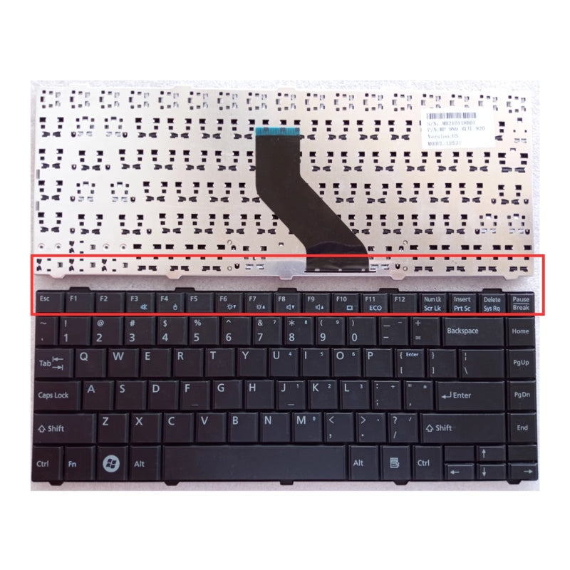 Chargez l&#39;image dans la visionneuse de la galerie, Fujitsu LH520 LH530 LH531 BH531 LH701 Series - Laptop Keyboard Without Backlit US Layout
