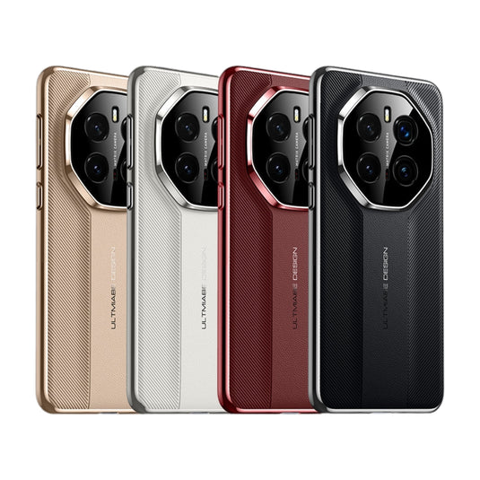 Honor Magic7 (PTP-AN00) - Extraordinary Master Plain Leather Phone Case