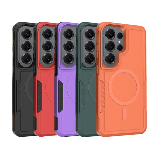 Samsung Galaxy S26 / S26 Plus / S26 Ultra - PC + TPU 2-in-1 Magnetic Shockproof Protective Case