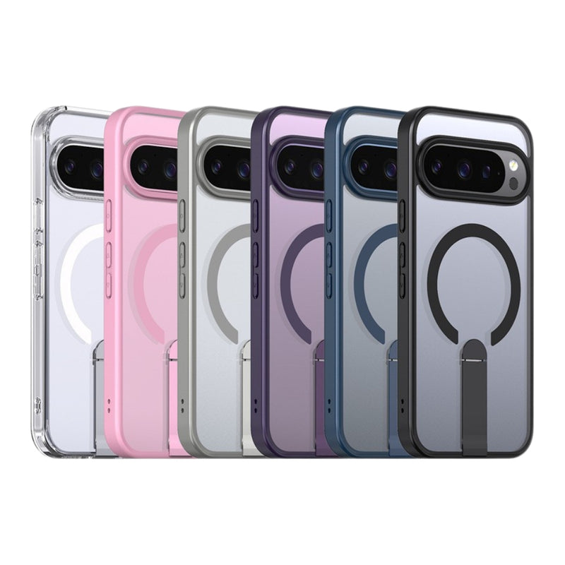 Load image into Gallery viewer, Google Pixel 10 Pro XL - TPU + PC MagSafe Phone Case with Fold Holder
