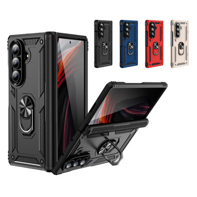 Samsung Galaxy Z Fold7 5G - Shockproof TPU + PC Phone Case with Holder