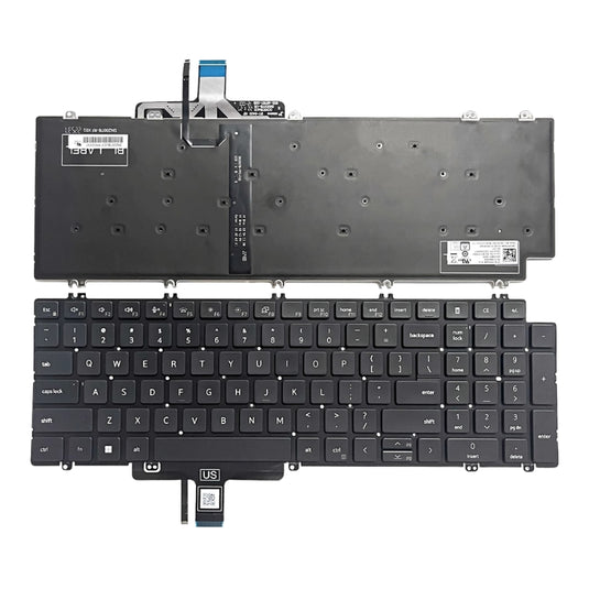 Dell Latitude 5520 5521 5530 5531 5540 Series - Laptop Keyboard With Backlit US Layout