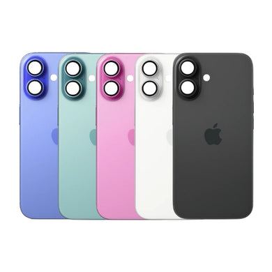 [Assembly] Apple iPhone 16 - Glass Battery Back Glass Cover with Camera Lens Cover + MagSafe Magnet - Polar Tech Australia