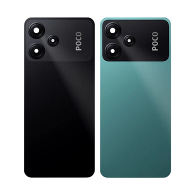 [With Camera Lens] XIAOMI Poco M6 Pro 5G (23076PC4BI) - Back Rear Battery Glass Panel Cover - Polar Tech Australia
