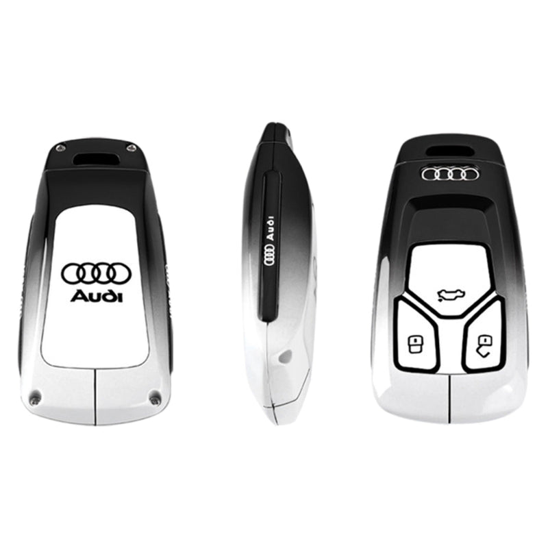 Cargue la imagen en el visor de la galería, Audi Stylish with Cool Shockproof Car Key Protective Fob Case Cover For A3, A4, A5, A6, Q2, Q3, Q5, Q7, Q8, e-tron
